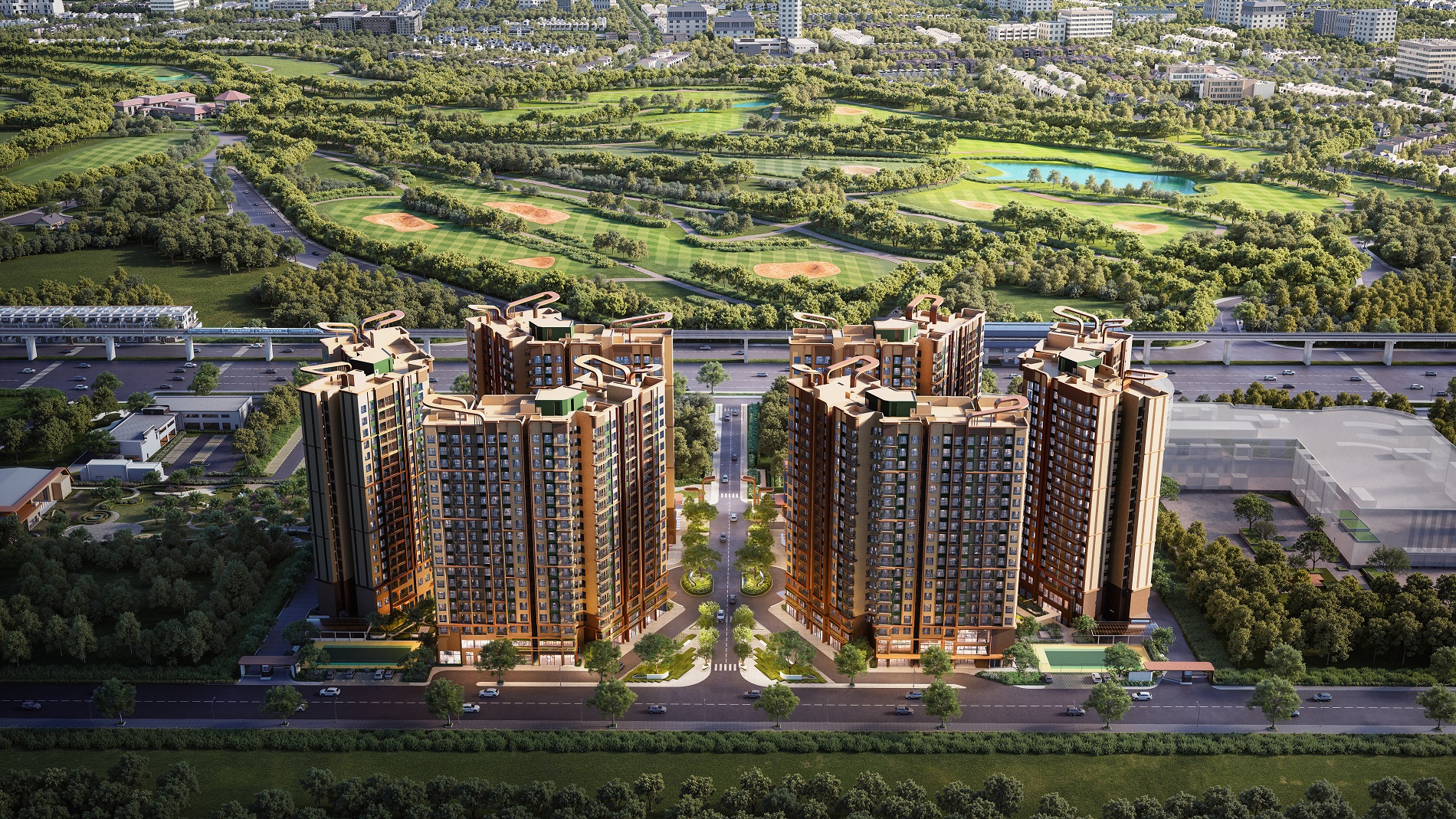 Phối cảnh dự án Norton Park Gamudaland 
